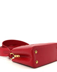 Taurillon Mini Capucines Scarlet