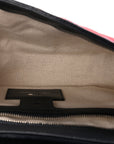 Monogram Multicolor Matelasse Diagonal Floral Embroidered Super Mini GG Marmont Shoulder Bag Red Blue Multicolor