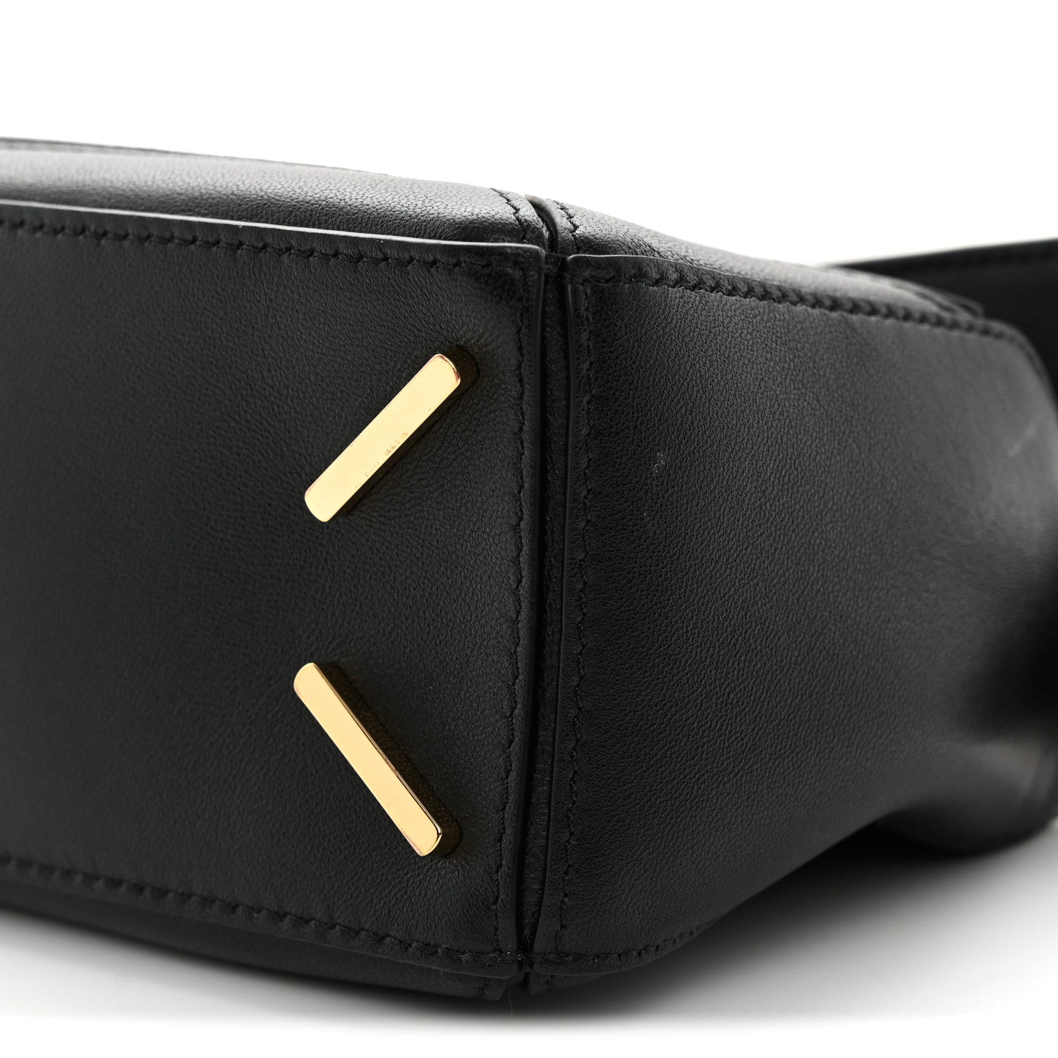 Nappa Lambskin Featherlight Mini Puzzle Bag Black