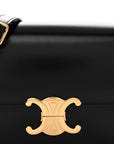 Shiny Calfskin Teen Triomphe Black