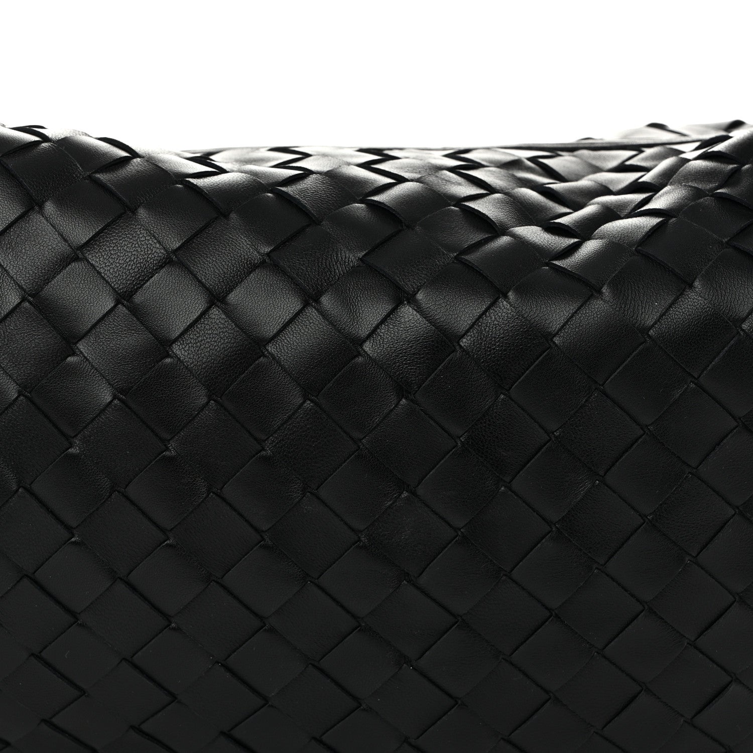 Nappa Intrecciato Small Jodie Hobo Black