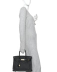 Togo Birkin 30 Black