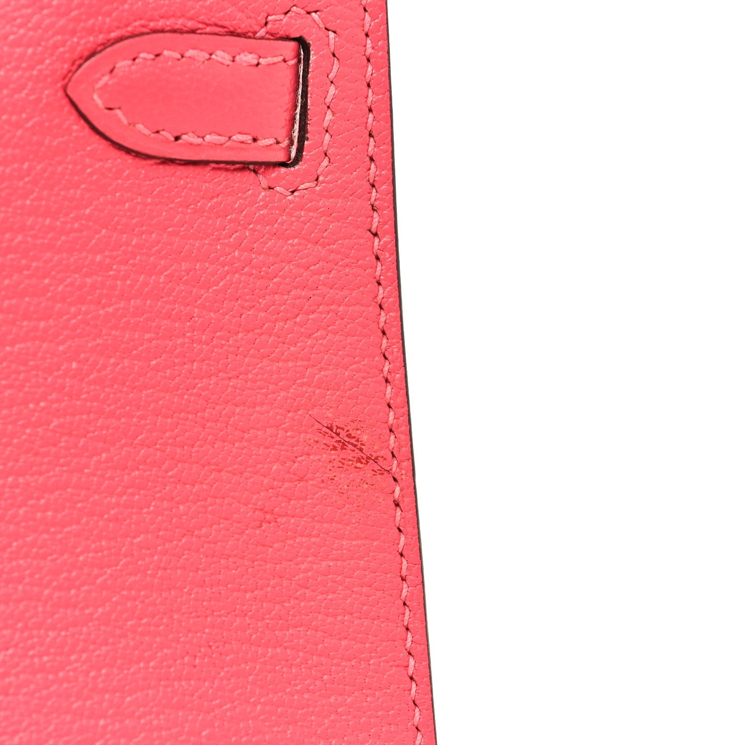 Chevre Mysore Mini Kelly Sellier 20 Rose Lipstick