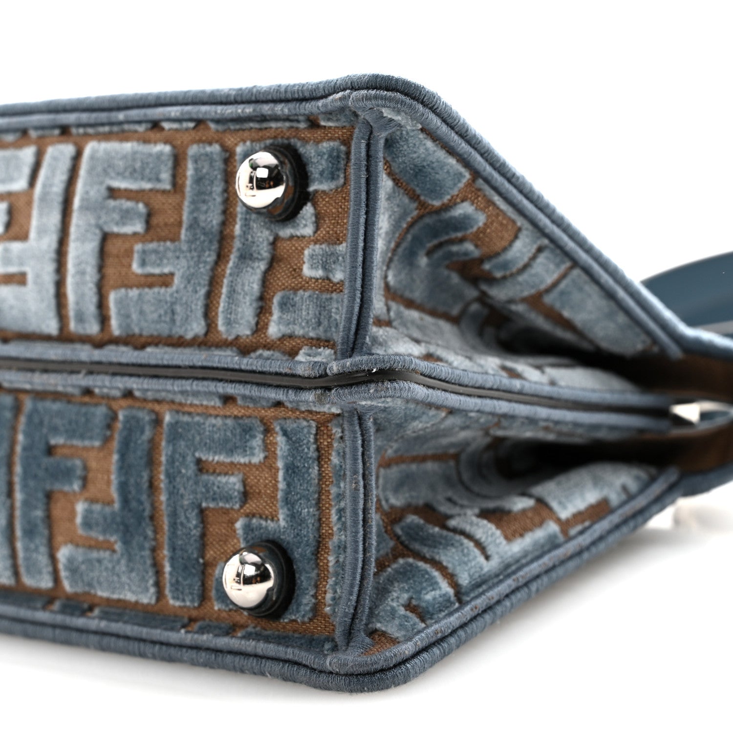 Velvet Jacquard FF Small Peekaboo I SEE U Satchel Anice