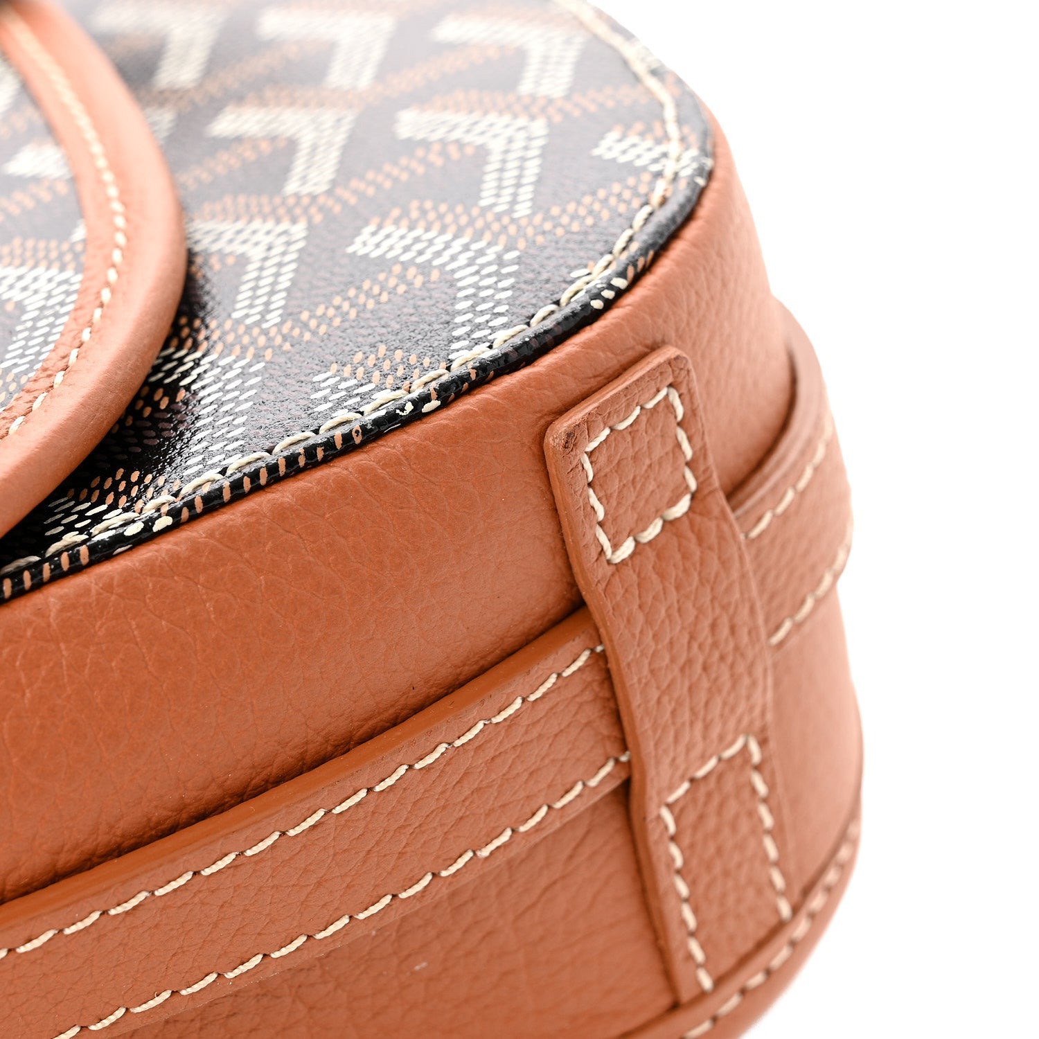 Goyardine Belvedere II PM Messenger Bag Black Gold
