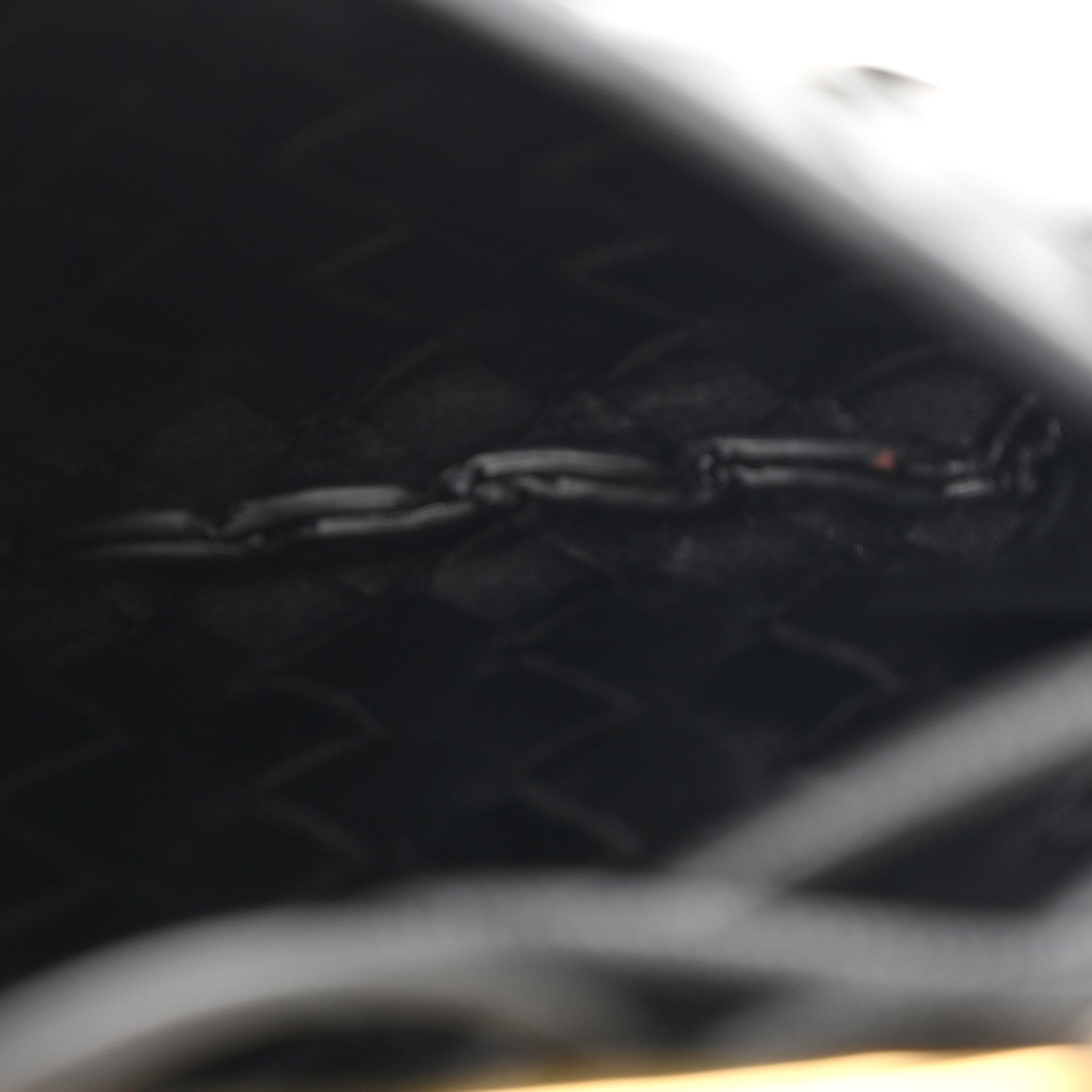 Nappa Intrecciato Mini Sardine Bag Black