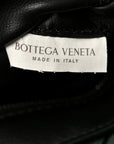 Grained Calfskin Intreccio Small Diago Crossbody Bag Black