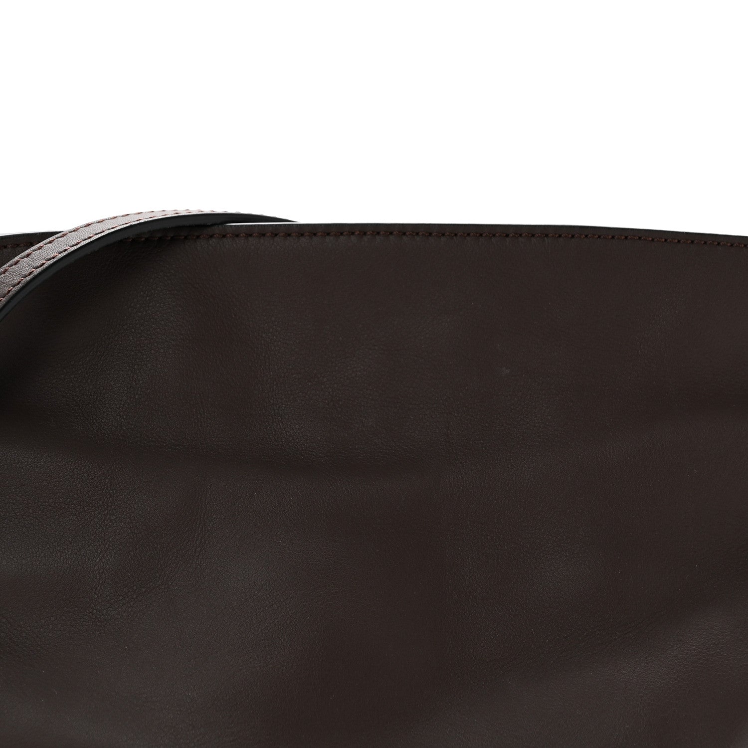Calfskin Mini Flamenco Knot Bag Chocolate