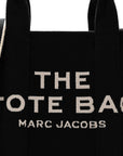 Cotton Canvas The Jacquard Tote Bag Black
