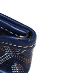 Goyardine Pouch Navy