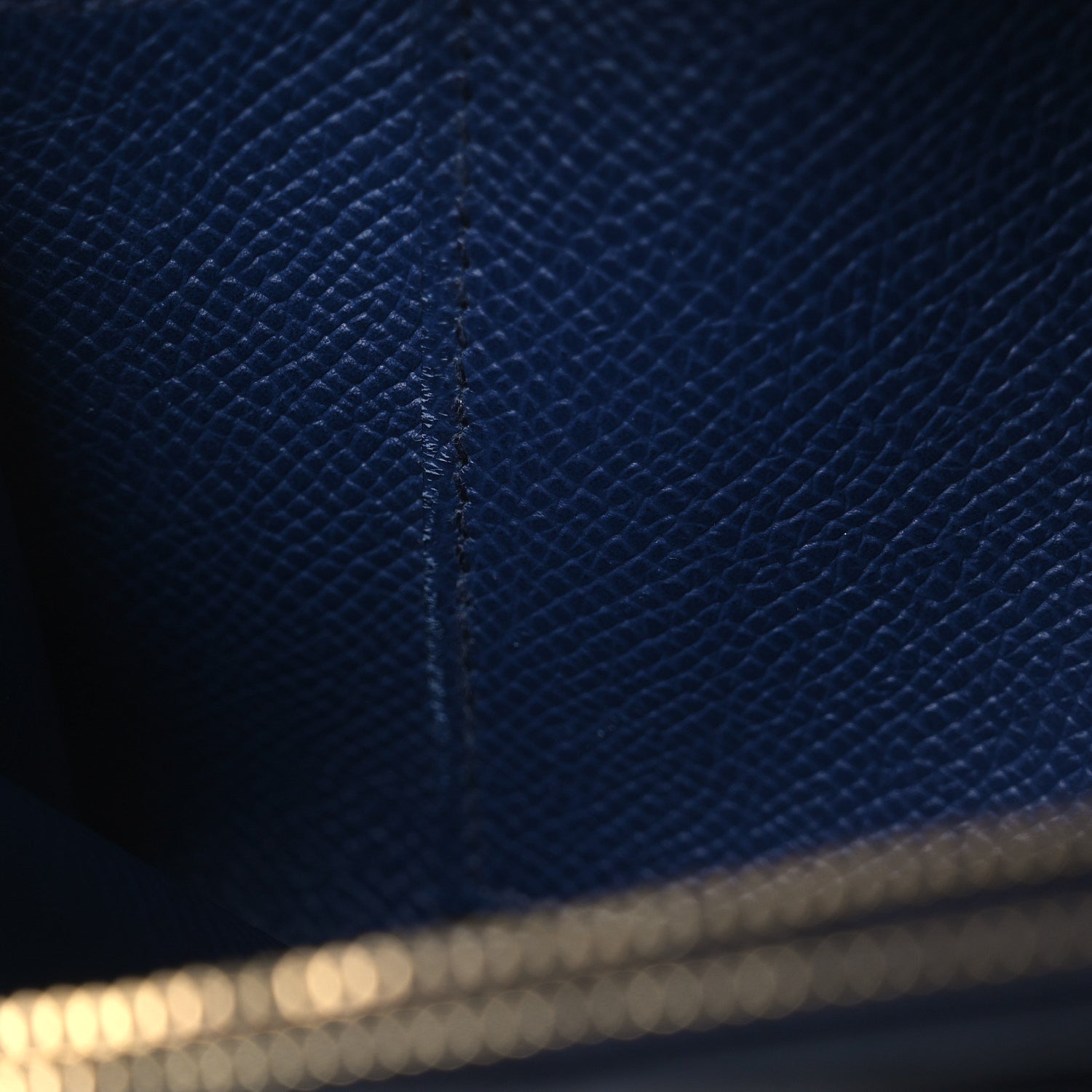 Epsom Kelly Wallet To Go Bleu Saphir
