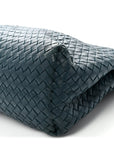 Nappa Intrecciato Medium Classic Chain Strap Tote Mallard