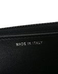 Lambskin Quilted Trendy CC Wallet On Chain WOC So Black