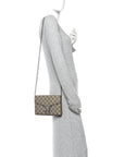GG Supreme Monogram Mini Dionysus Chain Wallet Beige Taupe