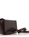 Shiny Calfskin Medium Triomphe Chestnut
