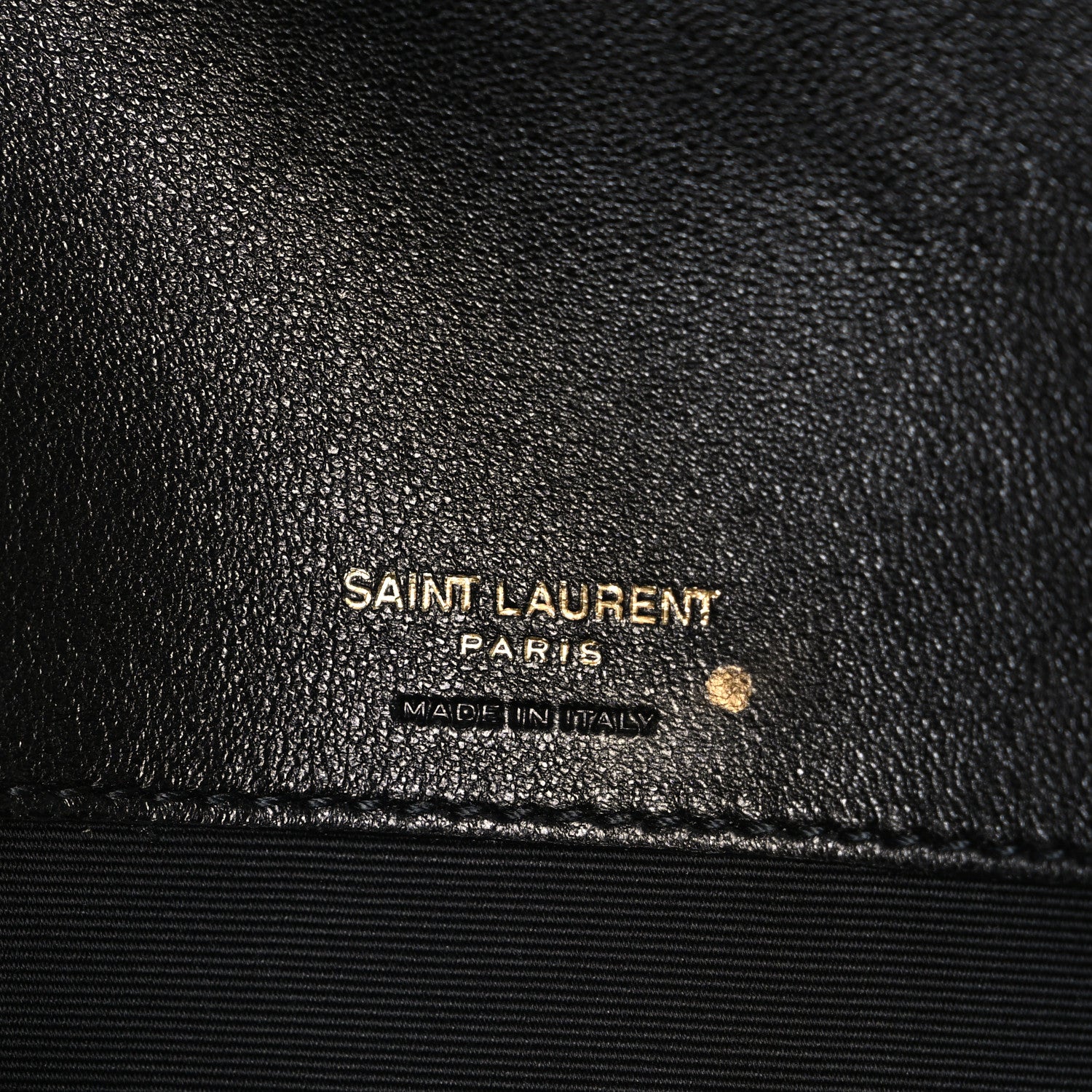 Lambskin Chevron Quilted Medium Loulou Black