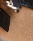 GG Supreme Monogram Textured Dollar Calfskin Super Mini Dionysus Shoulder Bag Beige Blue