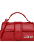 Glazed Calfskin Le Bambino Red