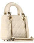 Lambskin Cannage Small My ABCD1OR Lady D1OR Latte