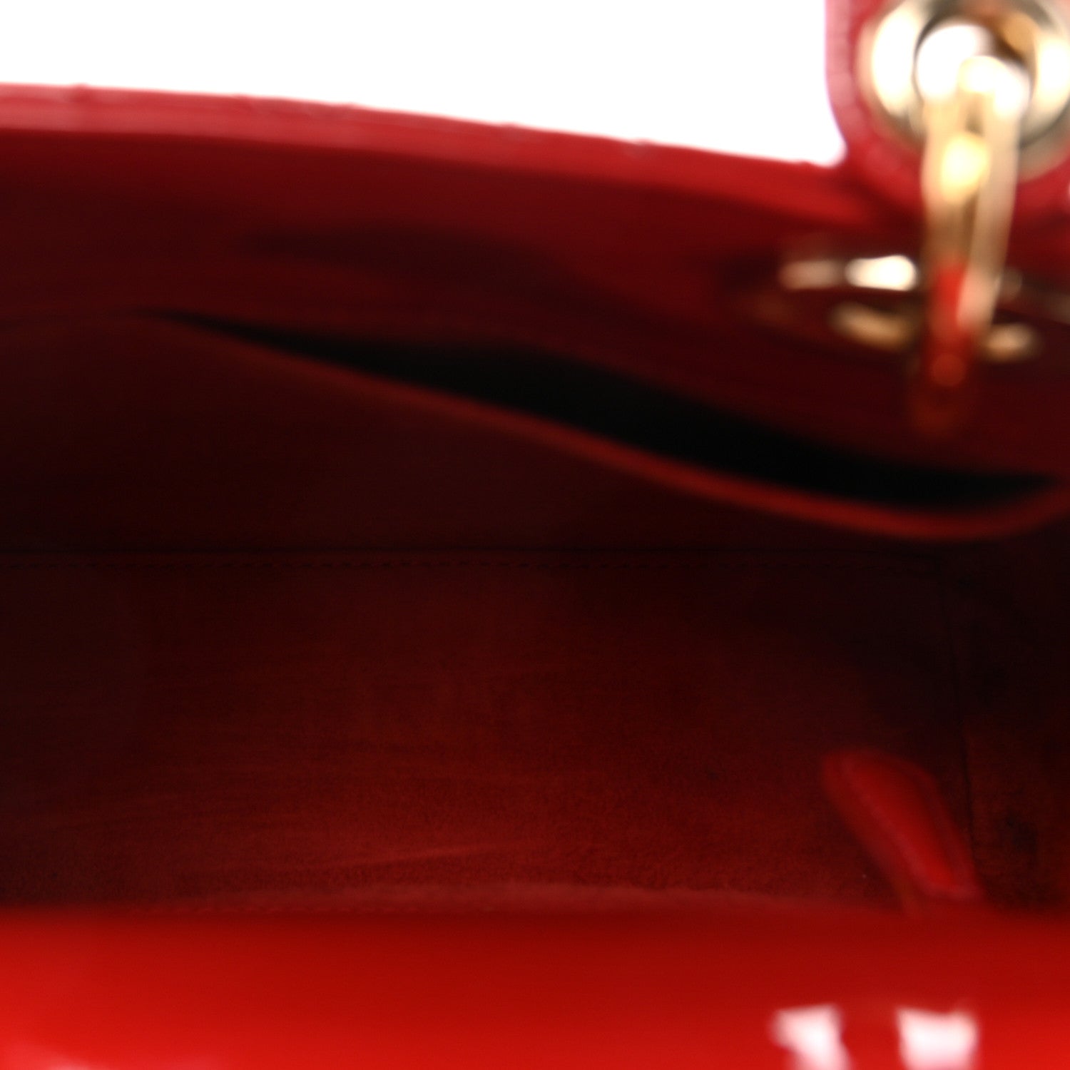 Patent Cannage Small Lady D1OR Red
