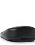 Supple Calfskin Cuir Triomphe Small Heloise Shoulder Bag Black