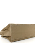 Cotton Canvas Medium The Traveler Tote Bag Slate Green
