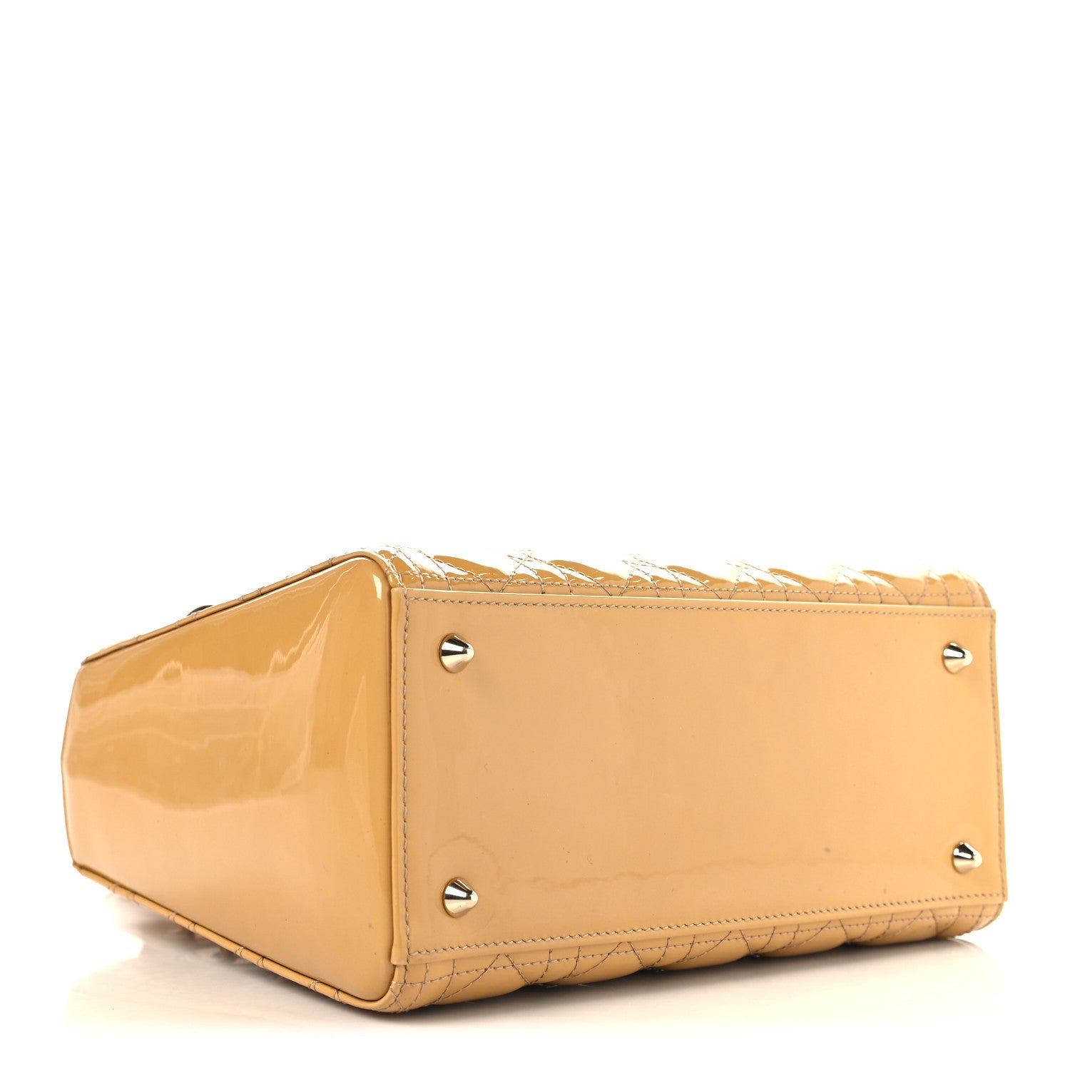 Patent Cannage Medium Lady D1OR Beige
