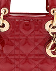 Patent Cannage Mini Lady D1OR Red