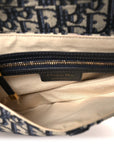 Oblique Saddle Bag Blue