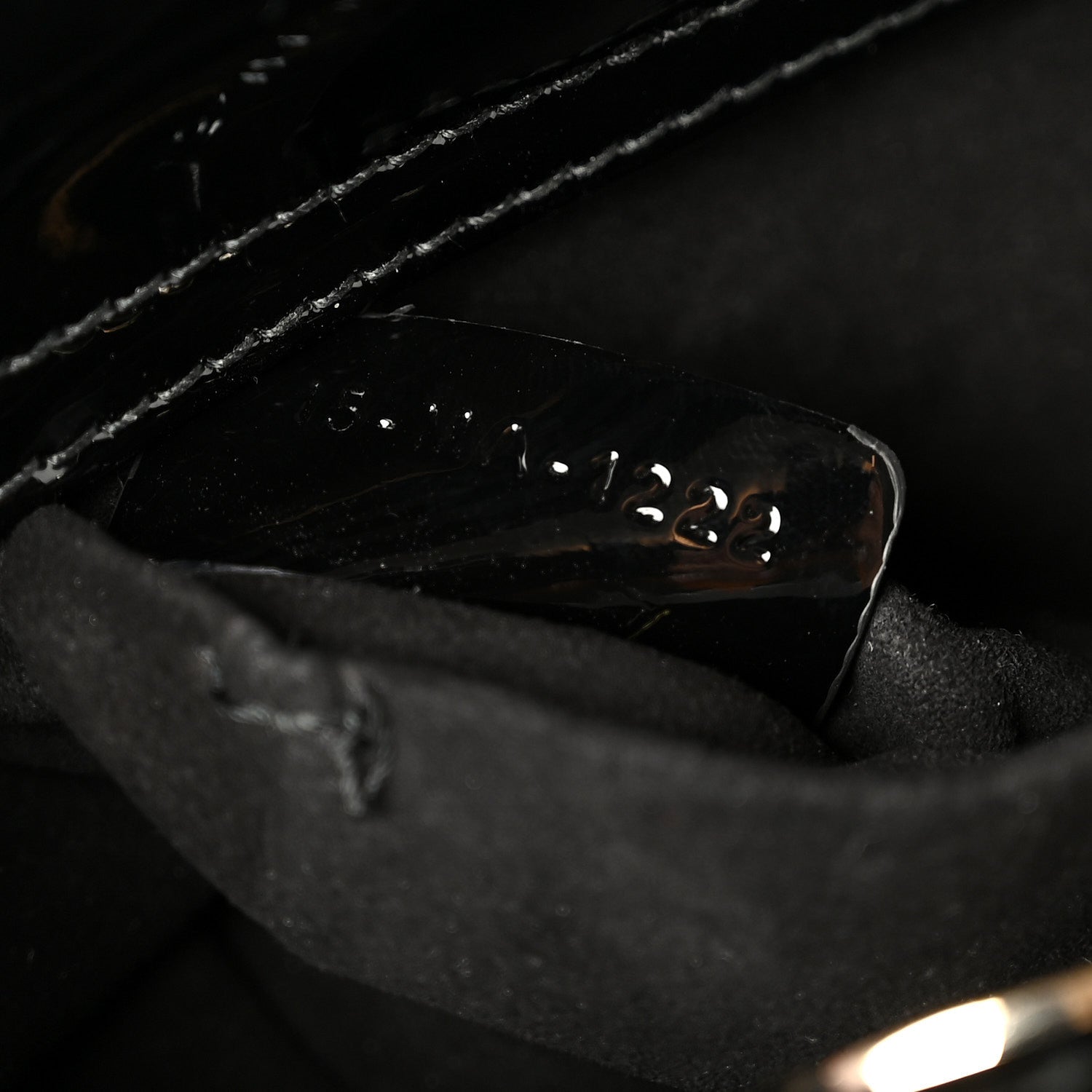 Patent Cannage Small Lady D-Joy Black