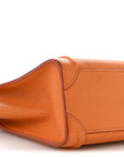 Goatskin Nano Luggage Orange