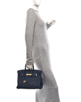 Togo Birkin 30 Bleu Nuit