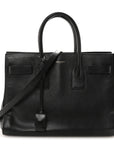 Calfskin Small Sac De Jour Black