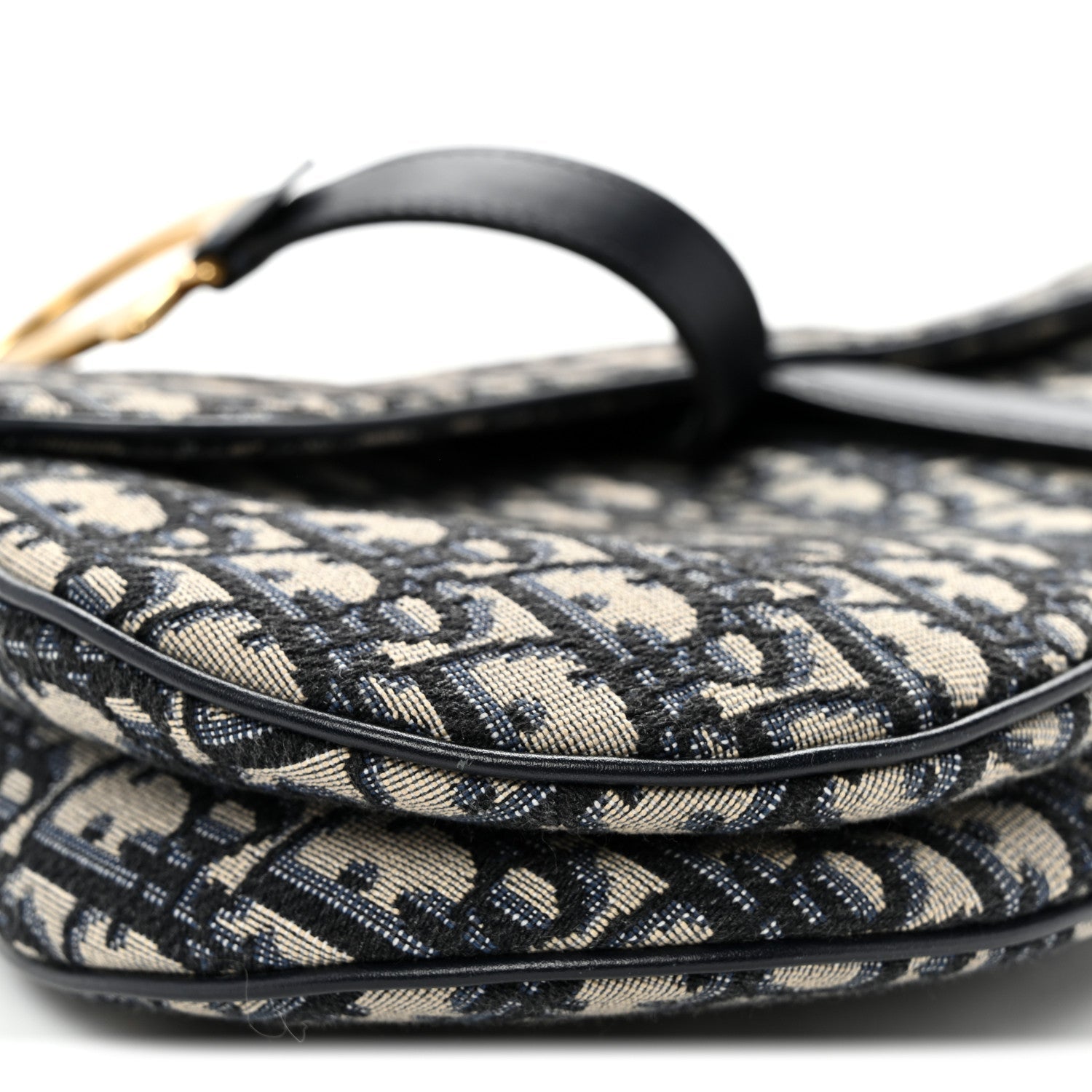 Oblique Saddle Bag Blue