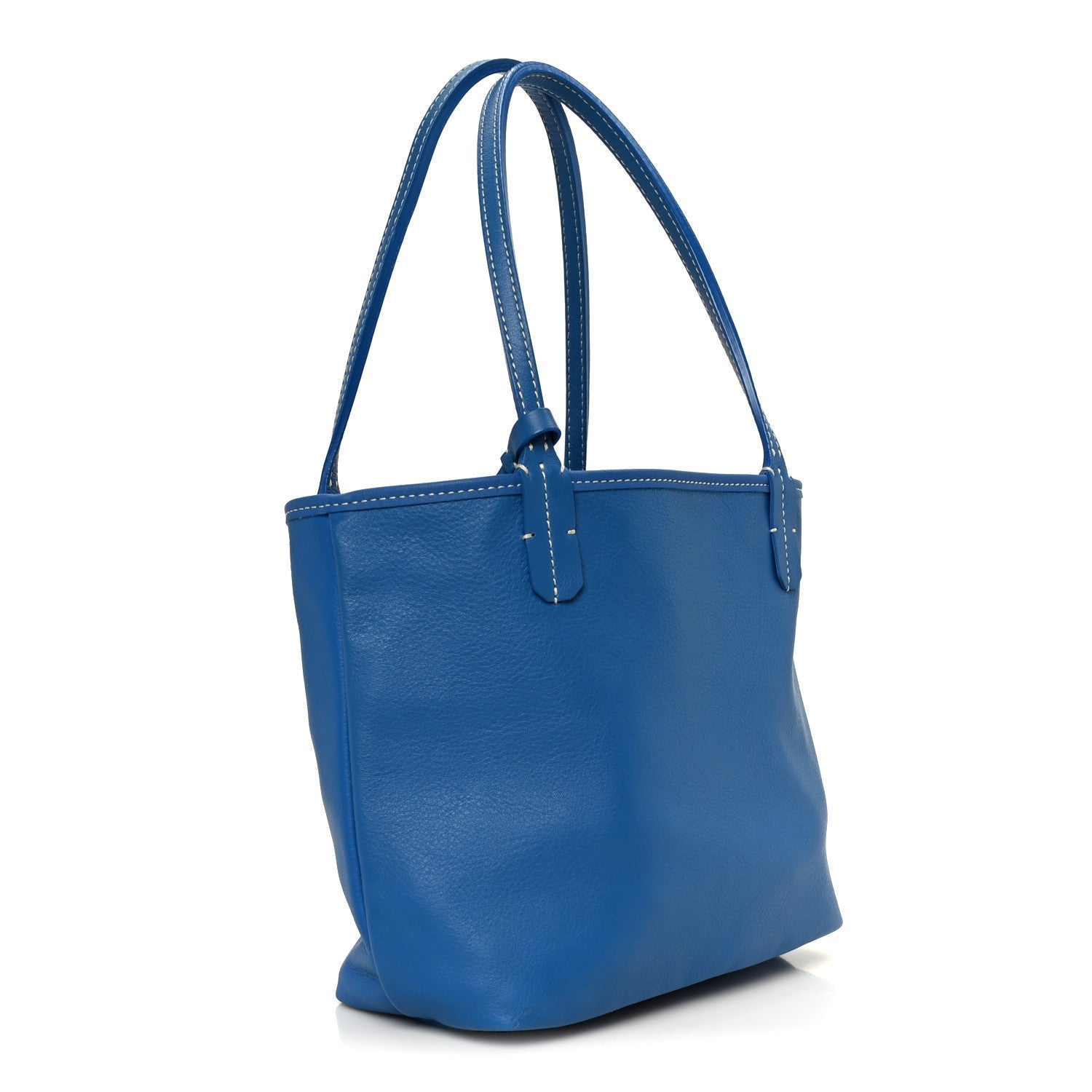 Goyardine Reversible Mini Anjou Sky Blue