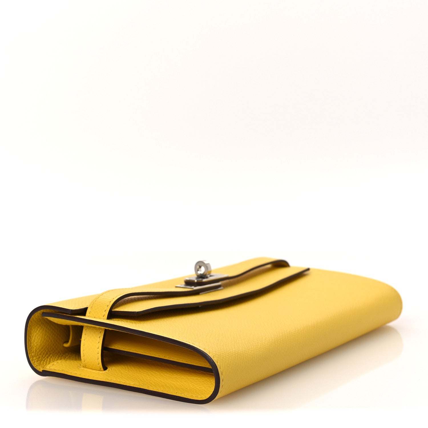 Epsom Kelly Wallet To Go Jaune De Naples