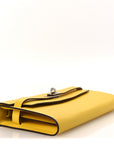 Epsom Kelly Wallet To Go Jaune De Naples