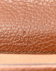 New Denim GG Monogram Dollar Calfskin Enamel Super Mini Dionysus Shoulder Bag Blue Tea Cuir Epilog Electric Blue