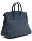 Togo Birkin 25 Bleu de Prusse