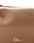 Supple Lambskin Bow Pouch Camel