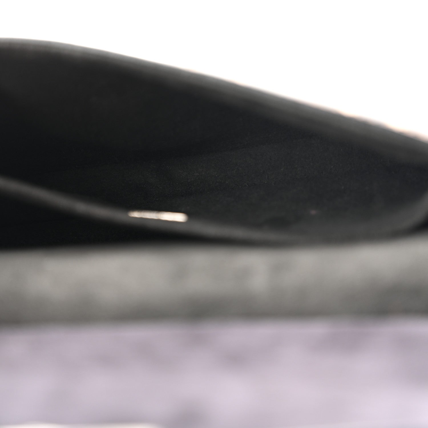 Vitello Dolce F is FNDI FF Embossed Micro Double Baguette Tobacco Black