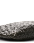Calfskin Intrecciato Small Hop Kaki