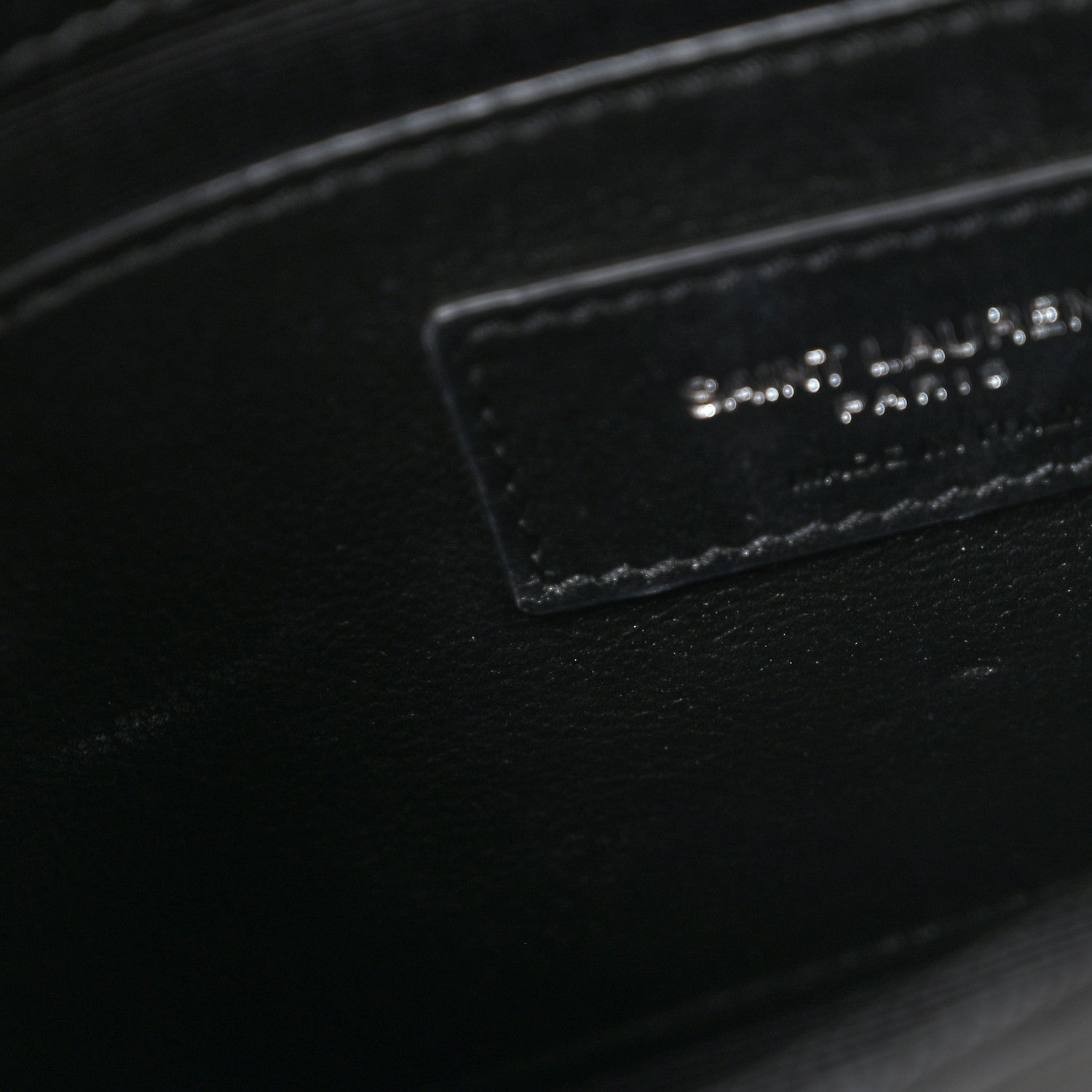 Grain De Poudre Small Monogram Kate Satchel Black