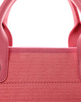 Mixed Fibers Small Deauville Tote Pink