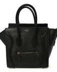 Smooth Calfskin Micro Luggage Black
