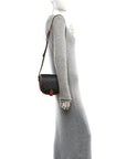 Triomphe Canvas Medium Folco Bag Tan