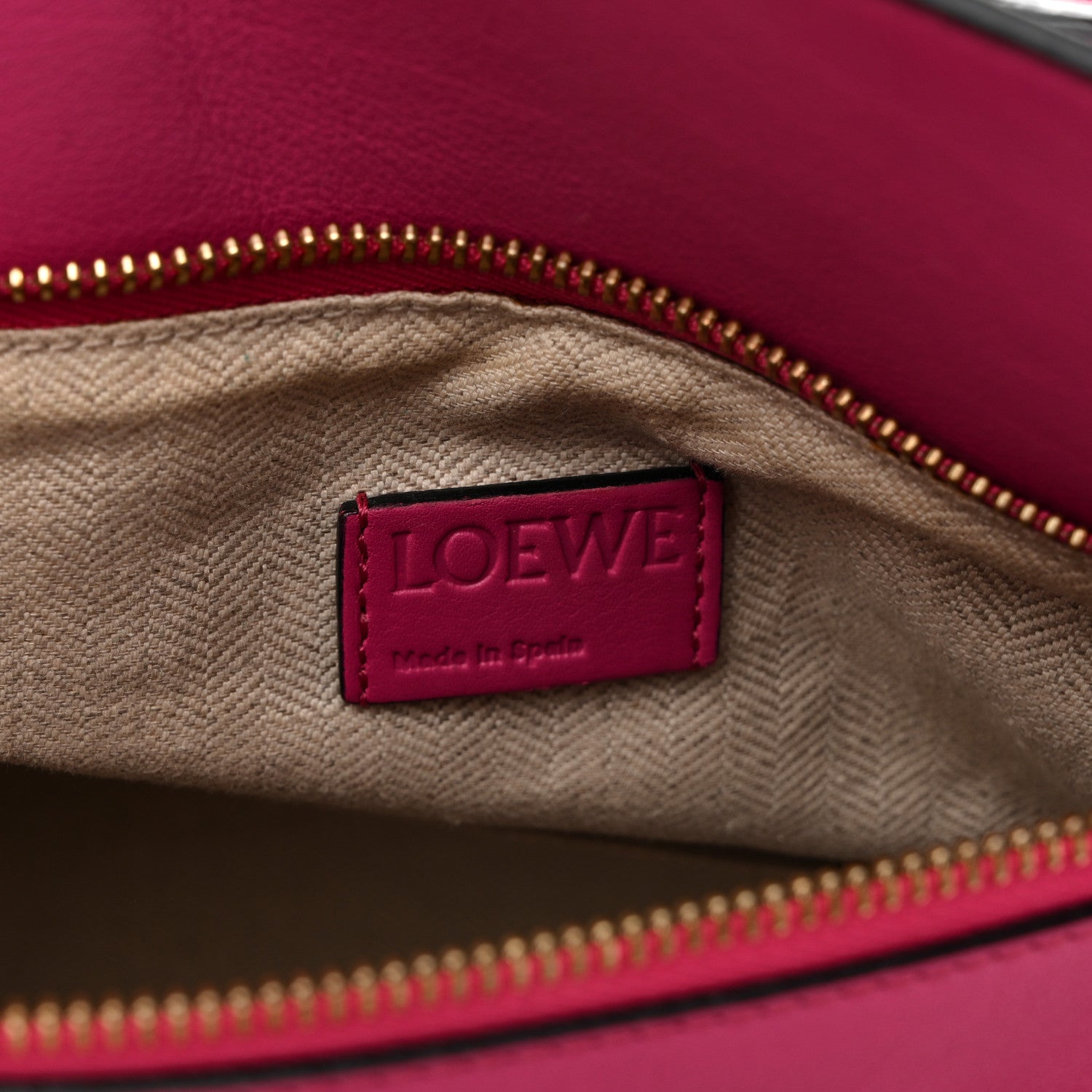 Calfskin Medium Puzzle Bag Fuchsia