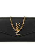 Grain de Poudre Uptown Chain Wallet Black