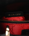 Lambskin Cannage Small My ABCD1OR Lady D1OR Black