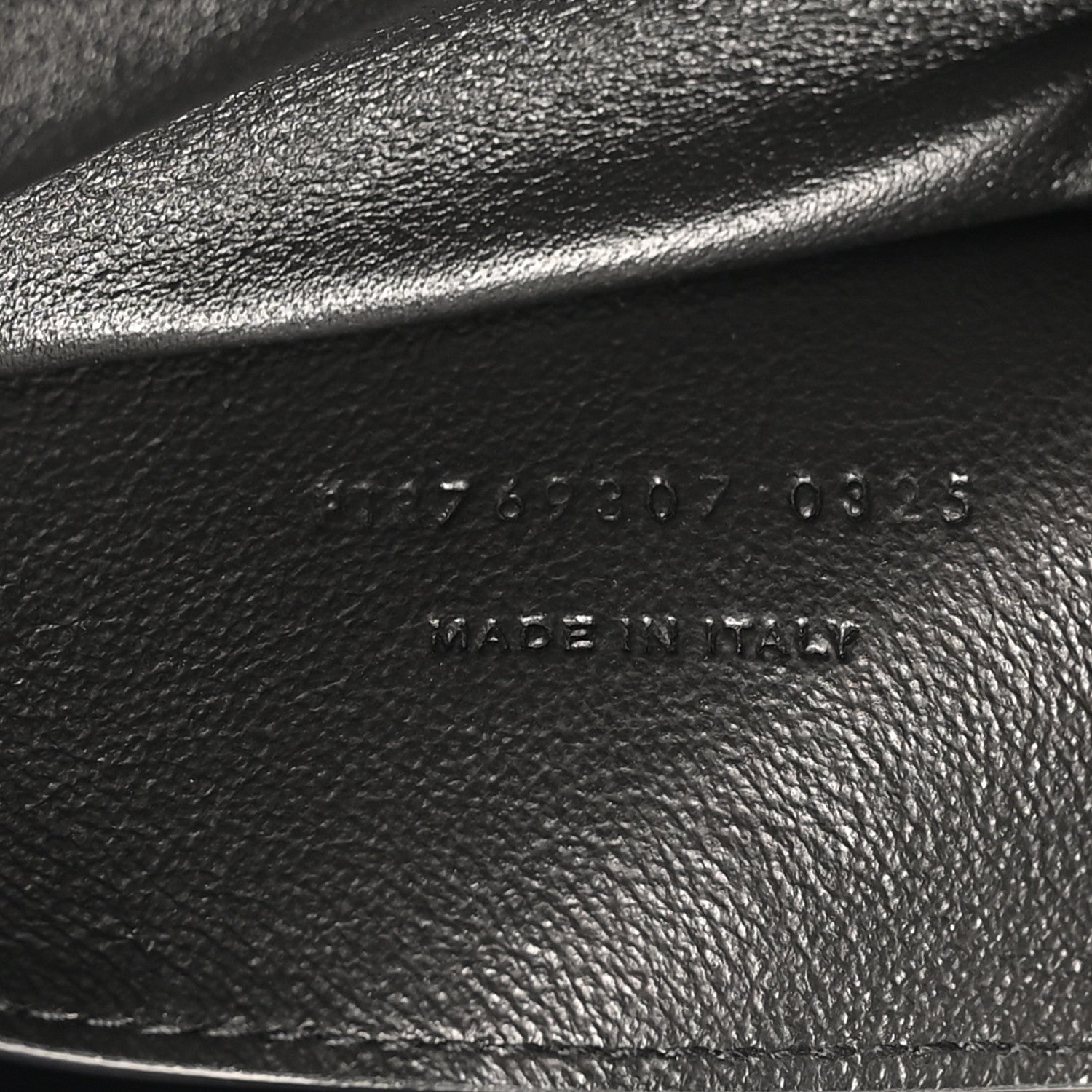 Grained Lambskin Large Cassandre Envelope Pouch Light Musk